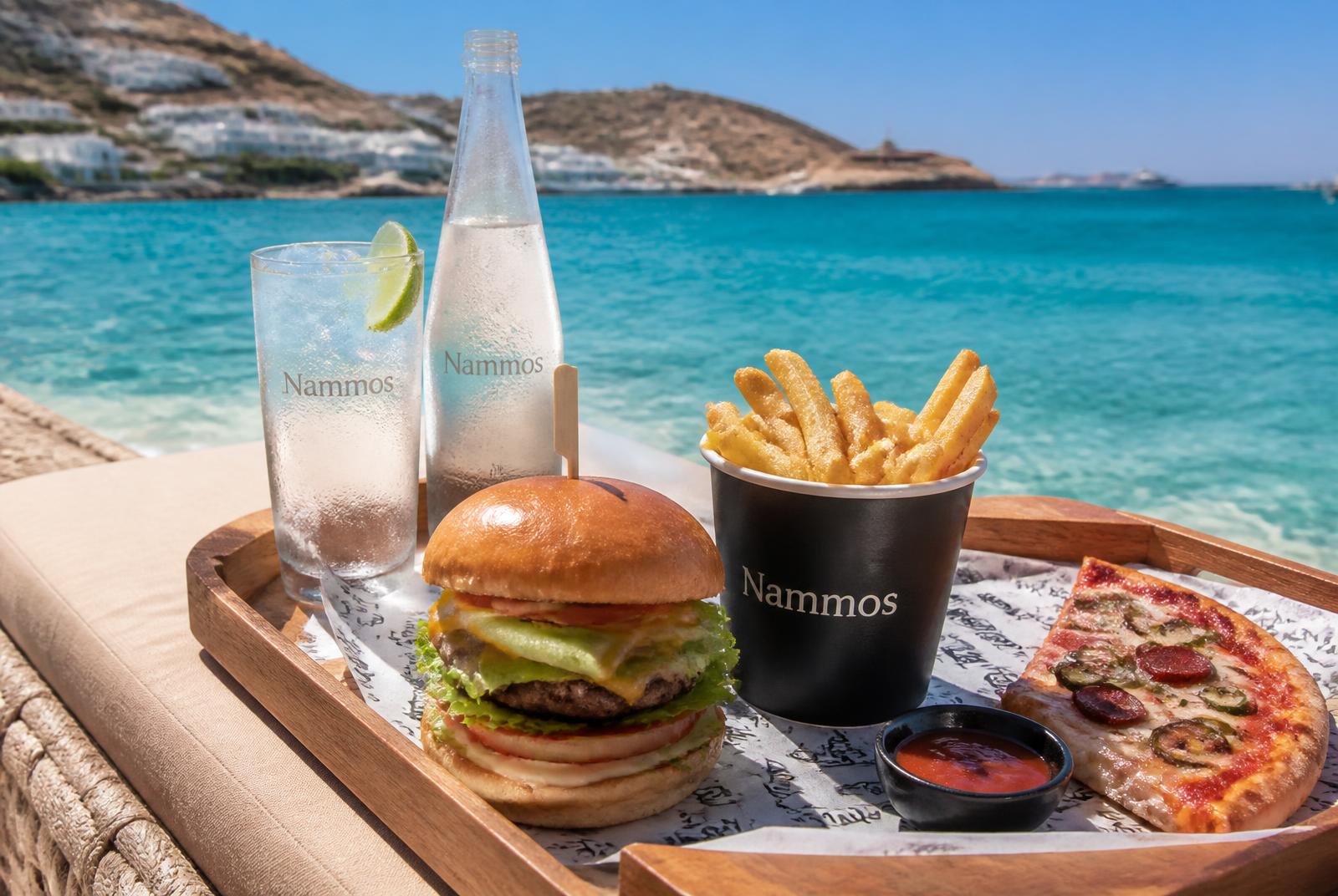 Food and drinks delivered to a stay in Athens