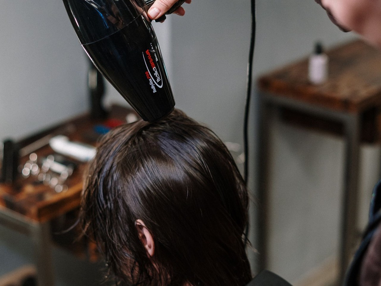 Wash, blow-dry and style
