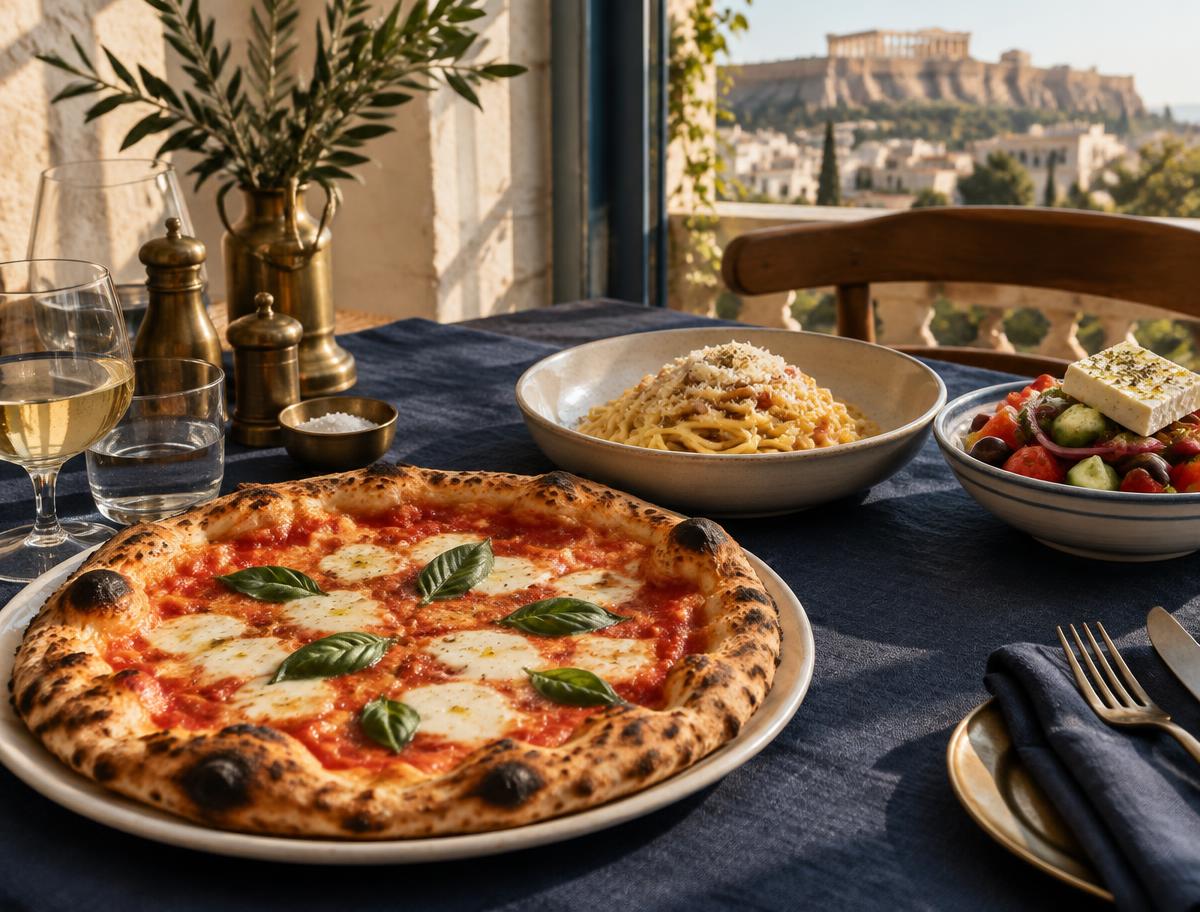 Italian food for hotel delivery