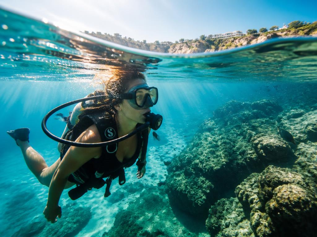 Scuba diving on the Athens Riviera