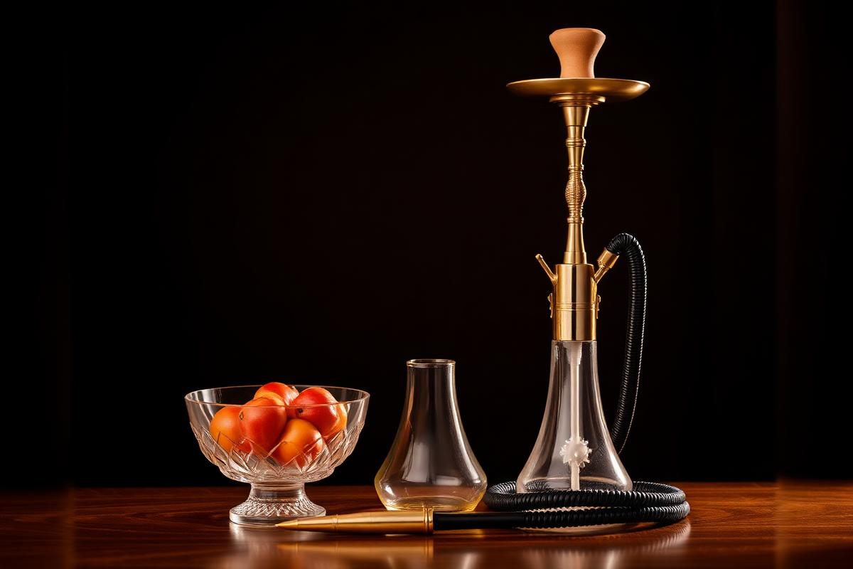 Athens Hookah delivery setup